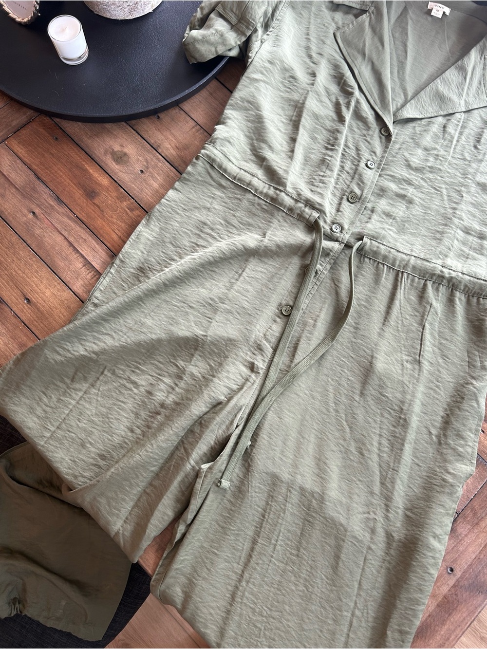 Anthropologie Tiny Heidi Green Jumpsuit M - Picture 8 of 15